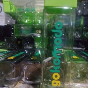 botol minum kotak 500 ml sablon souvenir