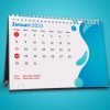 kalender meja custom A5/disain suka"
